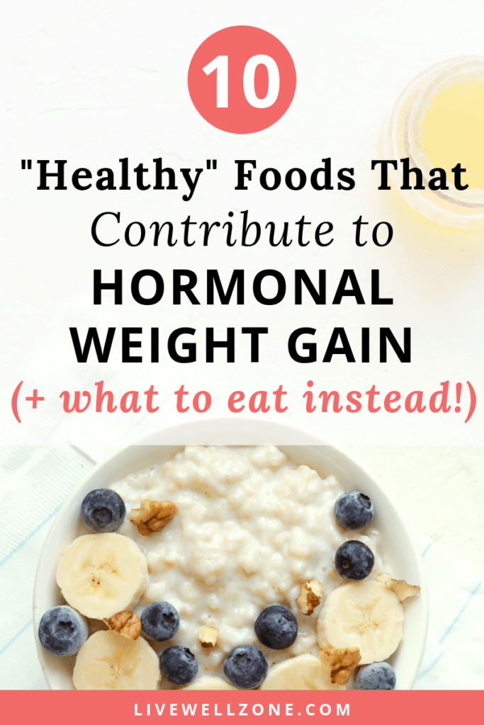 bowl of oatmeal in excess weight gain